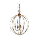 Northeast Lantern CH904-LT4 Signature 4 Light 17 inch Chandelier Ceiling Light 1