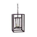 Northeast Lantern SS1016-LT2 Square Hanging Inside Square 2 Light Candelabra 11