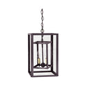 Northeast Lantern SS1016-LT2 Square Hanging Inside Square 2 Light Candelabra 12