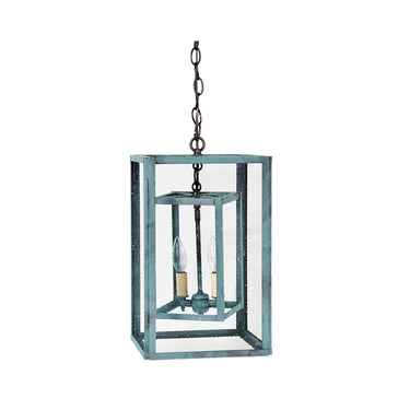 Northeast Lantern SS1016-LT2 Square Hanging Inside Square 2 Light Candelabra 15