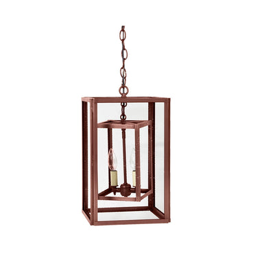 Northeast Lantern SS1016-LT2 Square Hanging Inside Square 2 Light Candelabra 5