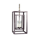 Northeast Lantern SS1220-LT3 Square Hanging Inside Square 3 Light Candelabra 11