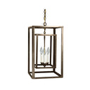 Northeast Lantern SS1220-LT3 Square Hanging Inside Square 3 Light Candelabra 8