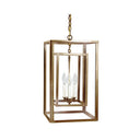 Northeast Lantern SS1220-LT3 Square Hanging Inside Square 3 Light Candelabra 1