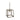 Northeast Lantern ST1213-MED Square Trapezoid Hanging Medium Base 11