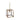 Northeast Lantern ST1213-MED Square Trapezoid Hanging Medium Base 4