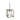 Northeast Lantern ST1213-MED Square Trapezoid Hanging Medium Base 9