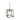 Northeast Lantern ST1213-MED Square Trapezoid Hanging Medium Base 10