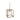 Northeast Lantern ST1213-MED Square Trapezoid Hanging Medium Base 1