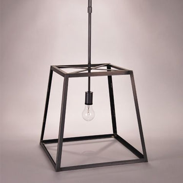 Northeast Lantern ST1216-MED Square Trapezoid Hanging Medium Base - Crescent Harbor