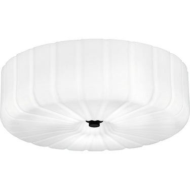 Oberman 3 Light Flush Mount in Matte Black 1