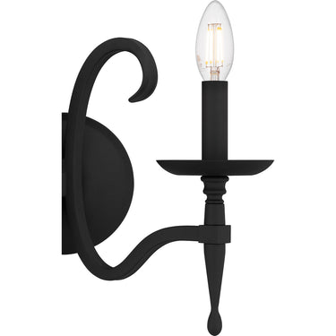 Octavia 2 Light Wall Sconce in Earth Black 2