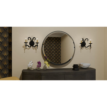 Octavia 2 Light Wall Sconce in Earth Black 6