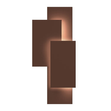 Offset Panels LED Sconce 1