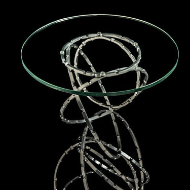 Olympus Glass Top Accent Table 4