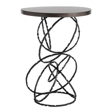 Olympus Wood Top Accent Table 1