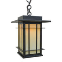 OPH-11 Arroyo Craftsman Oak Park Large Damp Rated Pendant 1