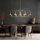 Optic 8-Light Oval Pendant 36