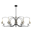 Optic 8-Light Oval Pendant 24