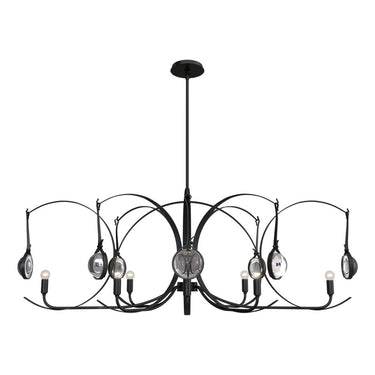 Optic 8-Light Oval Pendant 25