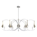 Optic 8-Light Oval Pendant 38