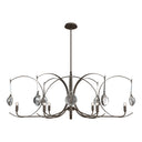 Optic 8-Light Oval Pendant 40