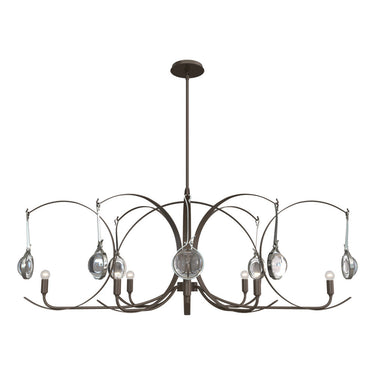 Optic 8-Light Oval Pendant 40
