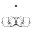 Optic 8-Light Oval Pendant 42