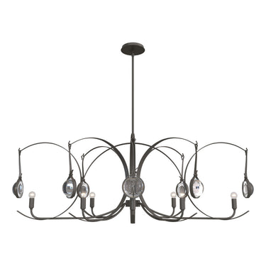 Optic 8-Light Oval Pendant 42