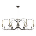 Optic 8-Light Oval Pendant 44