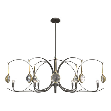 Optic 8-Light Oval Pendant 44