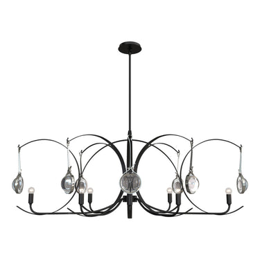 Optic 8-Light Oval Pendant 46