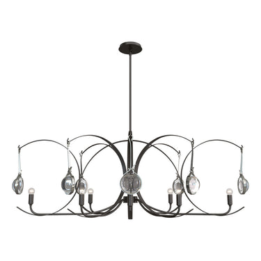 Optic 8-Light Oval Pendant 48