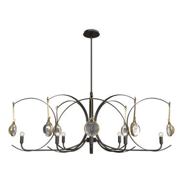 Optic 8-Light Oval Pendant 49