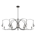 Optic 8-Light Oval Pendant 50