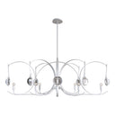 Optic 8-Light Oval Pendant 