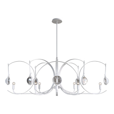 Optic 8-Light Oval Pendant 