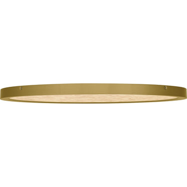 Outskirts Flush Mount in Brushed Gold 2