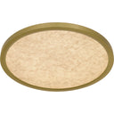 Outskirts Flush Mount in Brushed Gold 3