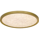 Outskirts Flush Mount in Brushed Gold 6