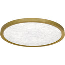 Outskirts Flush Mount in Brushed Gold 7