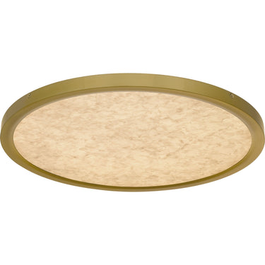 Outskirts Flush Mount in Brushed Gold 1