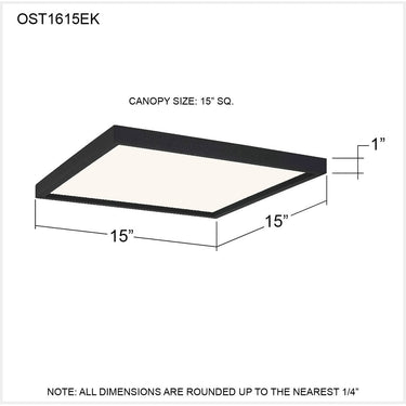 Outskirts OST1615 Flush Mount 4