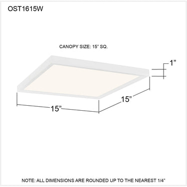 Outskirts OST1615 Flush Mount 8