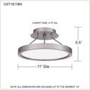 Outskirts OST1811 Semi-Flush Mount 27