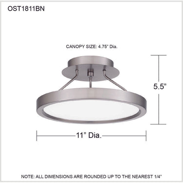 Outskirts OST1811 Semi-Flush Mount 27