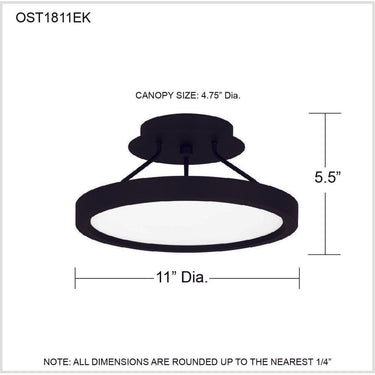 Outskirts OST1811 Semi-Flush Mount 28