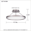 Outskirts OST1811 Semi-Flush Mount 29