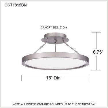 Outskirts OST1811 Semi-Flush Mount 29
