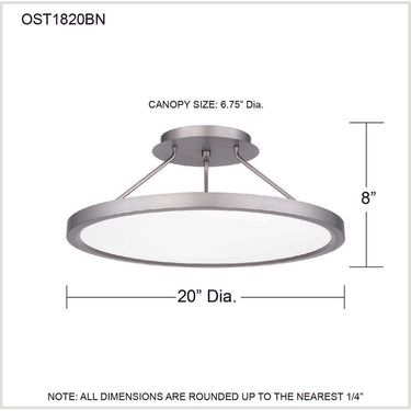 Outskirts OST1820 Semi-Flush Mount 15